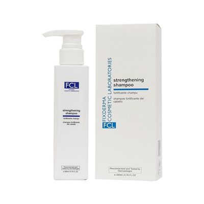 CLASSIC DERMA FCL Strengthening shampoo Strengthens hair Controls hair fall Reduces frizz Promotes hair growth Cleans scalp Mild shampoo Paraben Sulphate free - 200ml 6.76Fl Oz