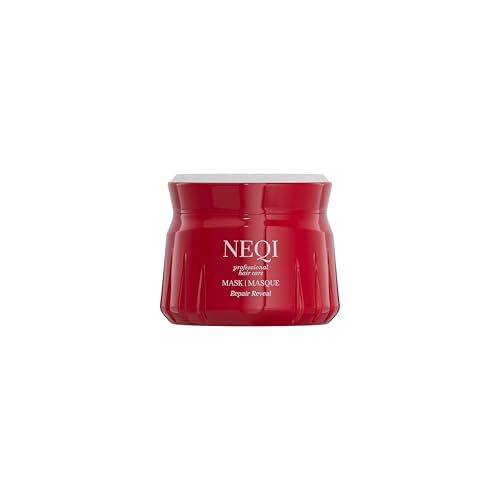 neqi - REPAIR REVEAL Hair Mask 250ml - Intensive Repairing Hair Care for Damaged Hair, Anti-Frizz, Vegan, Sulfate-Free, Strengthens Hair Structure, Made in Italy