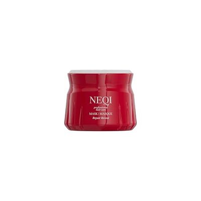 neqi - REPAIR REVEAL Hair Mask 250ml - Intensive Repairing Hair Care for Damaged Hair, Anti-Frizz, Vegan, Sulfate-Free, Strengthens Hair Structure, Made in Italy