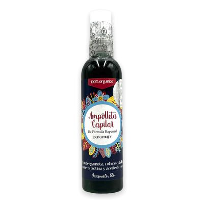 New Curves - Formula Rapunzel Ampolleta Capilar 100 Natural Hair Spray (4.23 oz).