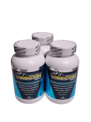 Virectin Loaded Maximum Male Performance Dietary Supplement (3 Bottle) 90 Capsules