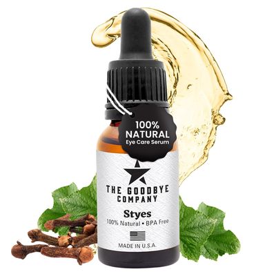The Goodbye Company Eye Care Serum - 100 Natural Formula for Gentle Eye Support - Plant-Based Oils with Omega 3 9 - Soothing and Hydrating