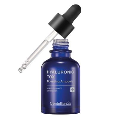 CENTELLIAN 24 Hyaluronic Tox Boosting Ampoule - Deep Moisturization Hydration with Hyaluronic Acid 250,000 ppm Panthenol (1.01 fl oz) by Dongkook Pharmaceutical
