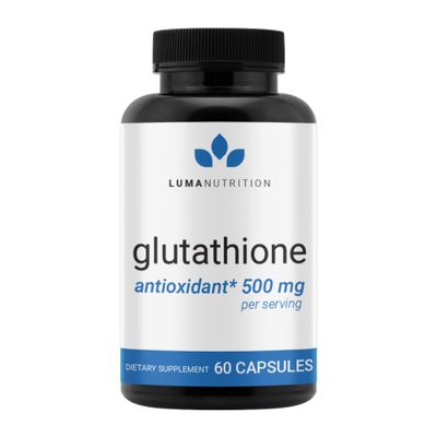 Premium Glutathione Supplement - 500mg - L-Glutathione - Antioxidant Support - Reduced - Liver Support - 60 Capsules