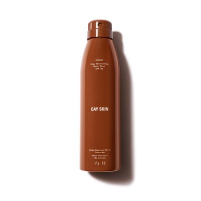 Cay Skin Isle Nourishing Body Mist SPF 50 - Broad Spectrum Sunscreen Spray with Ultra Fine Mist - Vegan, Reef Safe, Hydrating Lotion with Natural Finish for All Skin Types - 6 oz