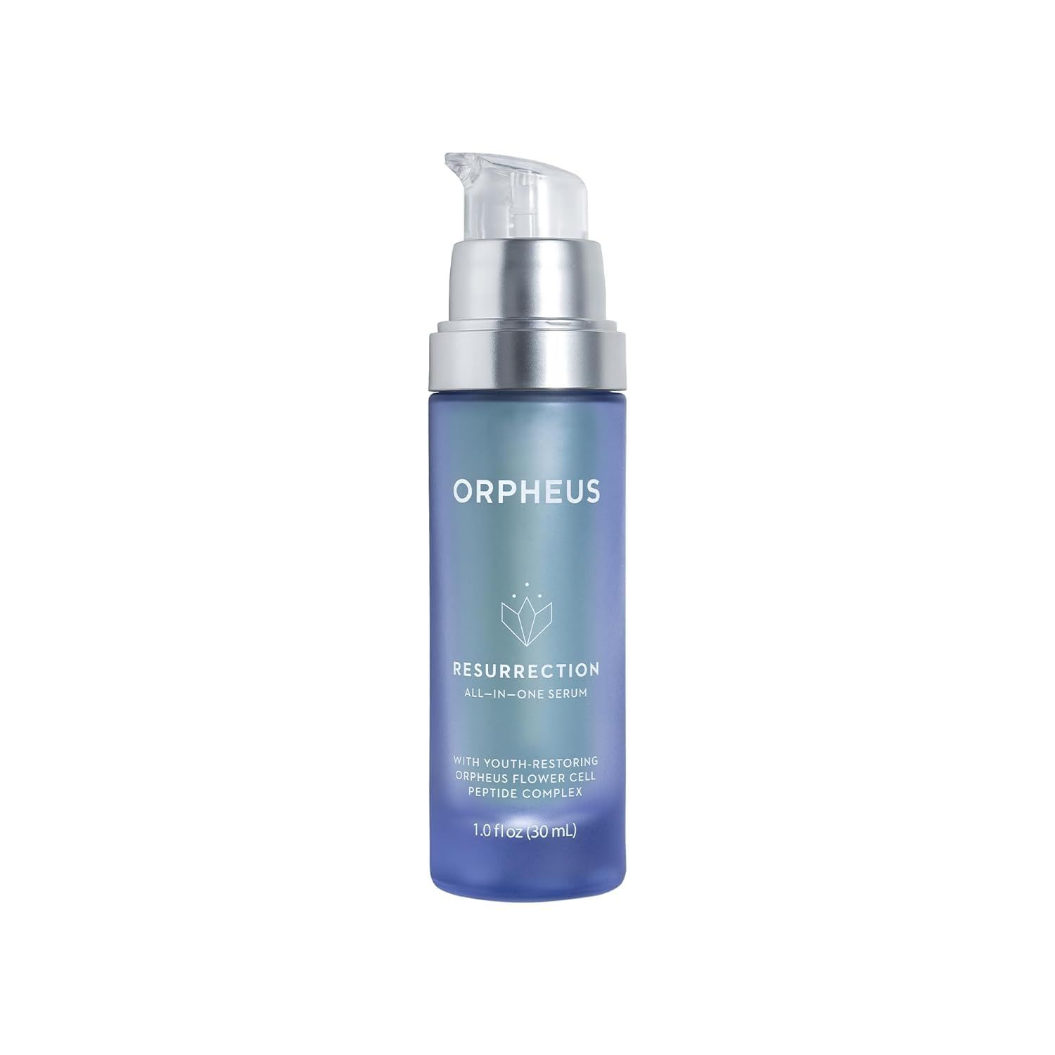 ORPHEUS All-In-One Plant Stem Cell Face Serum with Collagen Stimulating Peptide Complex, Hyaluronic Acid, Niacinamide, Vitamin C and Wild Indigo 1 Fl. Oz. (30ml)