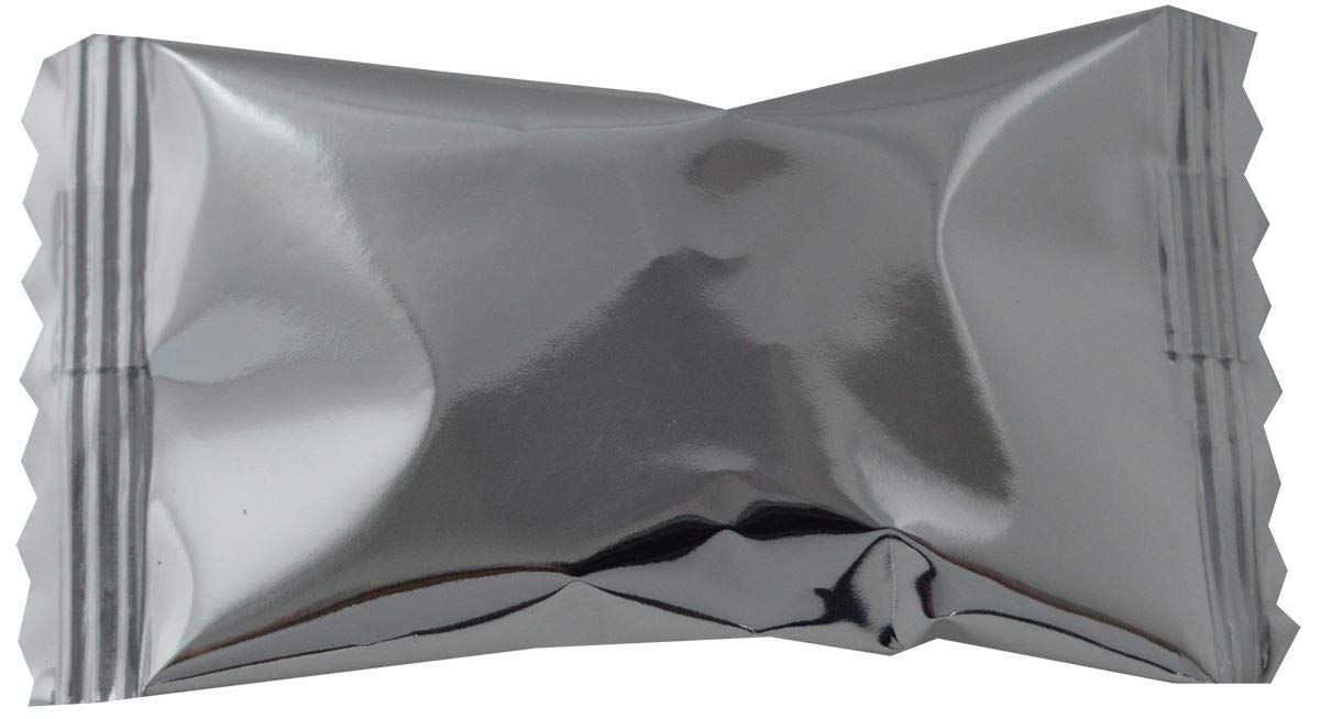 Party Sweets By Hospitality Mints Metallic Silver Buttermints, 7-Ounce Bags (Pack of 6)