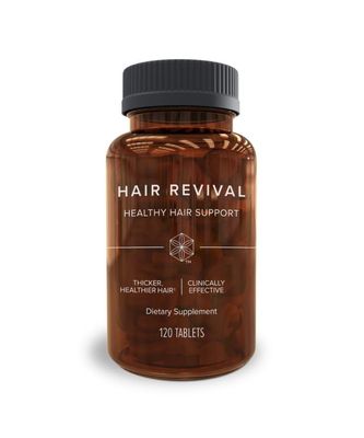 Isagenix Hair Revival - Natural Hair Growth Thickening Supplement - Supports Healthy Scalp - Formula Contains Biotin, Amino Acid, Banana Flower Extract More - 120 Tablets (60 Servings)