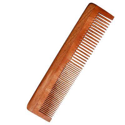 Generic International Shop PureTress Handcrafted Neem Wood Comb - Non-Static and Eco-Friendly Fine Tooth Comb for Men and Women - Soothing Scalp and Hair Health - 7 Inches