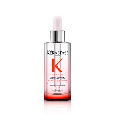 KRASTASE Genesis Hair Serum, Daily Strengthening Treatment for Weak Hair, Continually Strengthens Hair for Nourished, Healthy Hair, Silicone-Free for Weakened Hair, Serum fortifiant, 3 Fl Oz