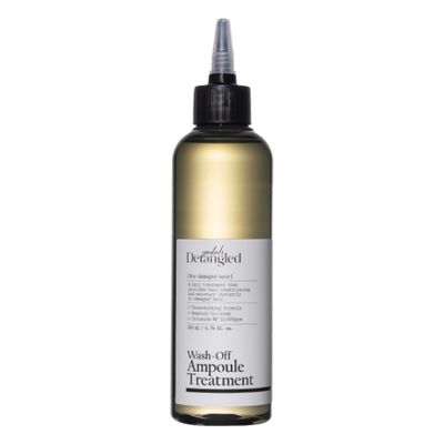YADAH Detangled Wash-Off Ampoule Treatment 6.76 fl oz Deep Repair Nourishment with Ceramide NP, Hyaluronic Acid, Avocado Oil Smooths, Moisturizes, Restores Shine for Damaged, Dry, Frizzy Hair