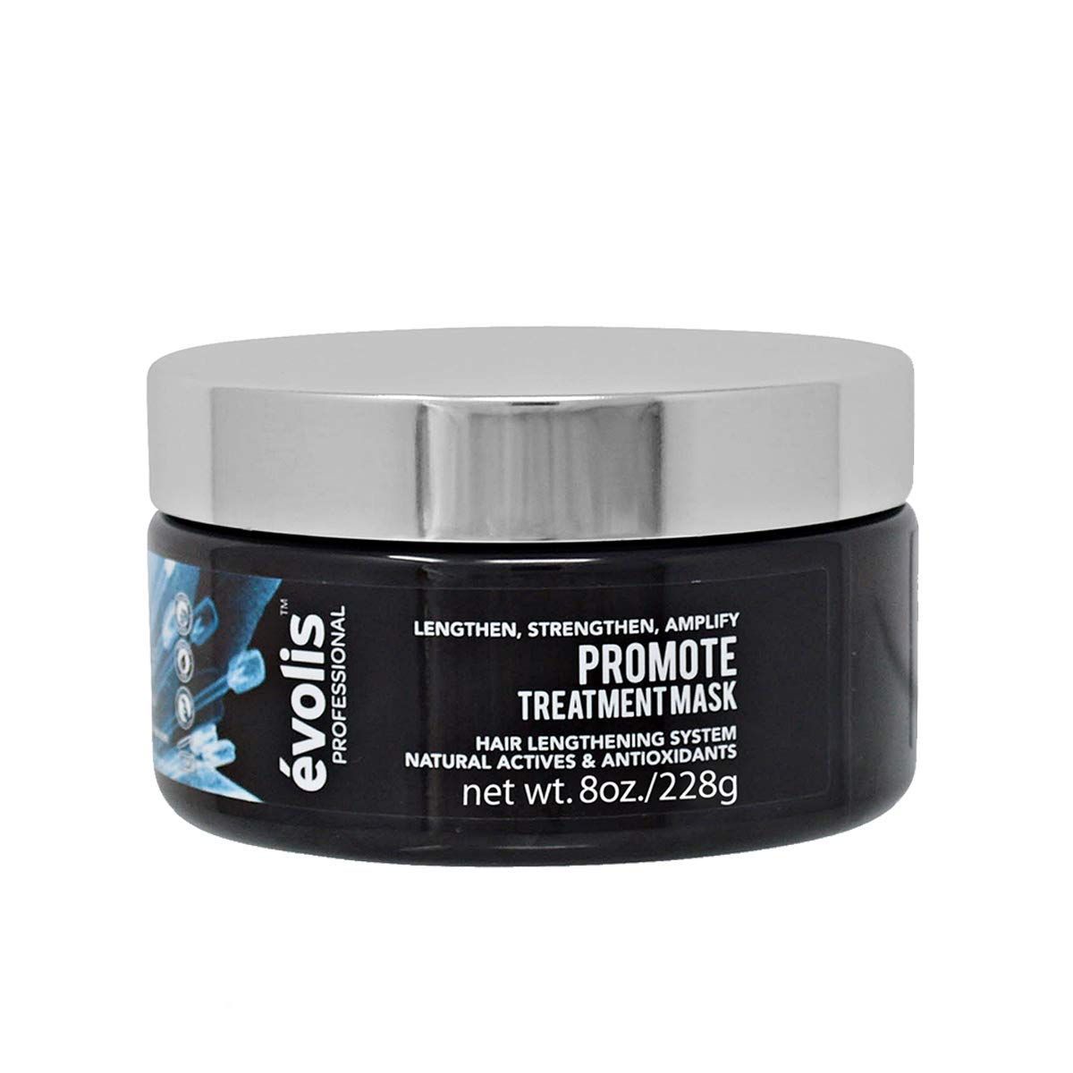 EVOLIS Promote Nourishing Treatment Mask, Promotes Stronger Lengths and Smooths Hair Intense Hydration Fortifying mask for Dry, Damaged and Slow Growing Hair Sulfate Free (8.5 fl oz)