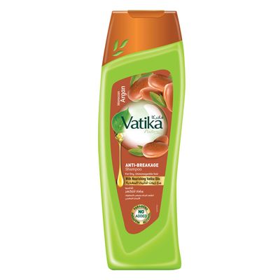 Dabur Vatika Naturals Shampoo for Women - Nourishing, Strengthening Moisturizing Cleanser for All Hair Types including Curly Damaged Hair (400ml Bottle Argan)
