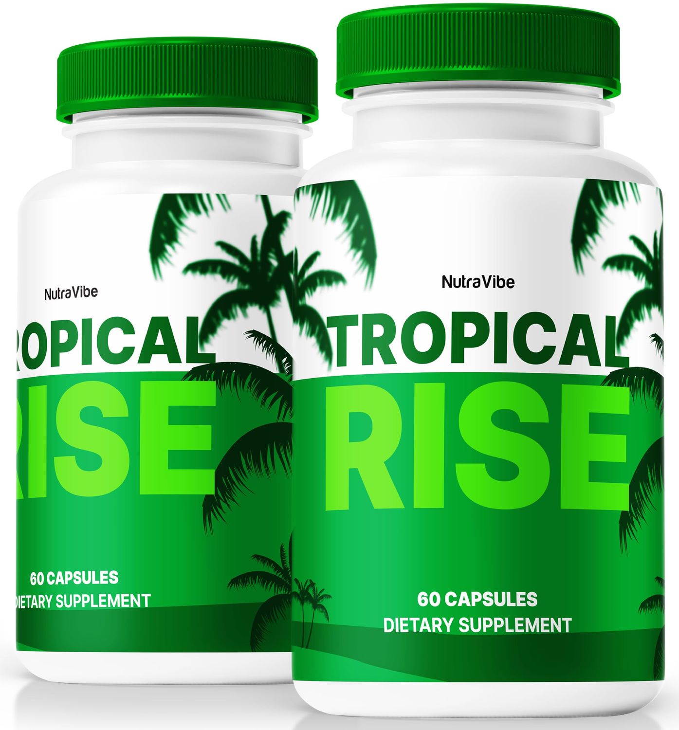NutraVibe (2 Pack) Tropical Rise, Official Tropical Rise Capsules, Tropical Rise for Men Pills to Support Overall Health, Stamina, Well-Being, Premium Tropical Rose Pastillas Review (120 Capsules)