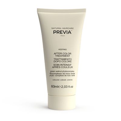 PREVIA Keeping After Color Treatment - Vegan Natural Hair Mask for Color Treated Hair - Maintain, Protect, Refresh Restore The Hair and Color - 60ml