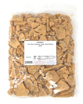 Yankee Traders Brand Home Style Peanut Brittle Candy, 2 Pound
