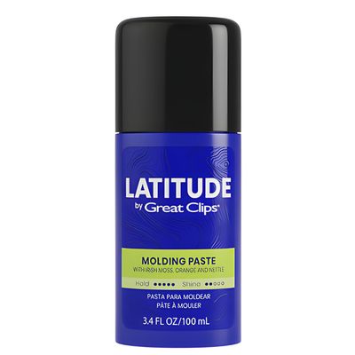 GREAT CLIPS LATITUDE Molding Paste Hair Gel for Men High Hold Low Shine 3.4oz