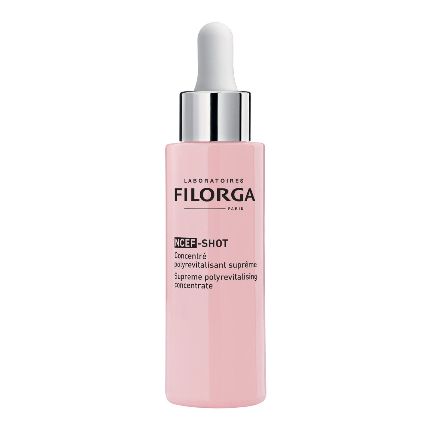 Filorga NCEF-Shot Anti-Aging Serum, Concentrated Wrinkle Reducing Treatment for Radiant Firm Skin in 10 Days, 1.01 fl. Oz.