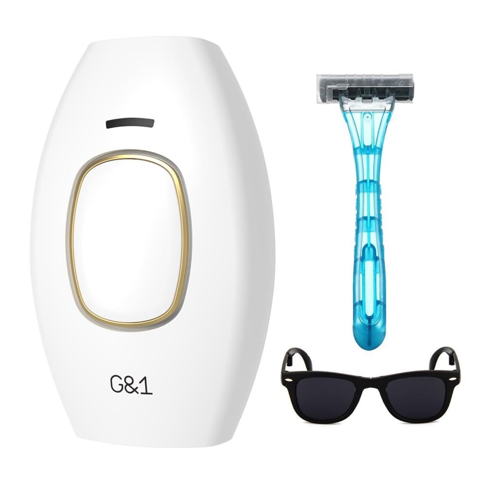 &quot;G1&quot; IPL Hair Removal Device,Laser Hair Removal for Women and Men,Permanent Hair Removal And Hair Growth Reduction Handset for Long Lasting Results,Can Be Used 999000 Times,For Whole Body Treatmen