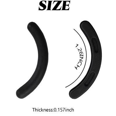 TIHOOD 100PCS Eyelash Curler Refills Pads, Black Eyelash Curler Pads Replacement Pads for Universal Eyelash Curler