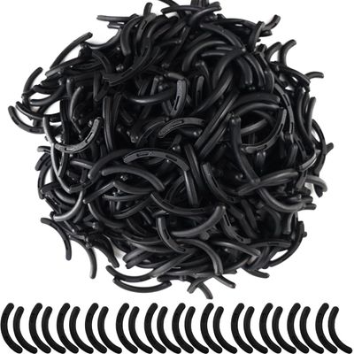 TIHOOD 100PCS Eyelash Curler Refills Pads, Black Eyelash Curler Pads Replacement Pads for Universal Eyelash Curler