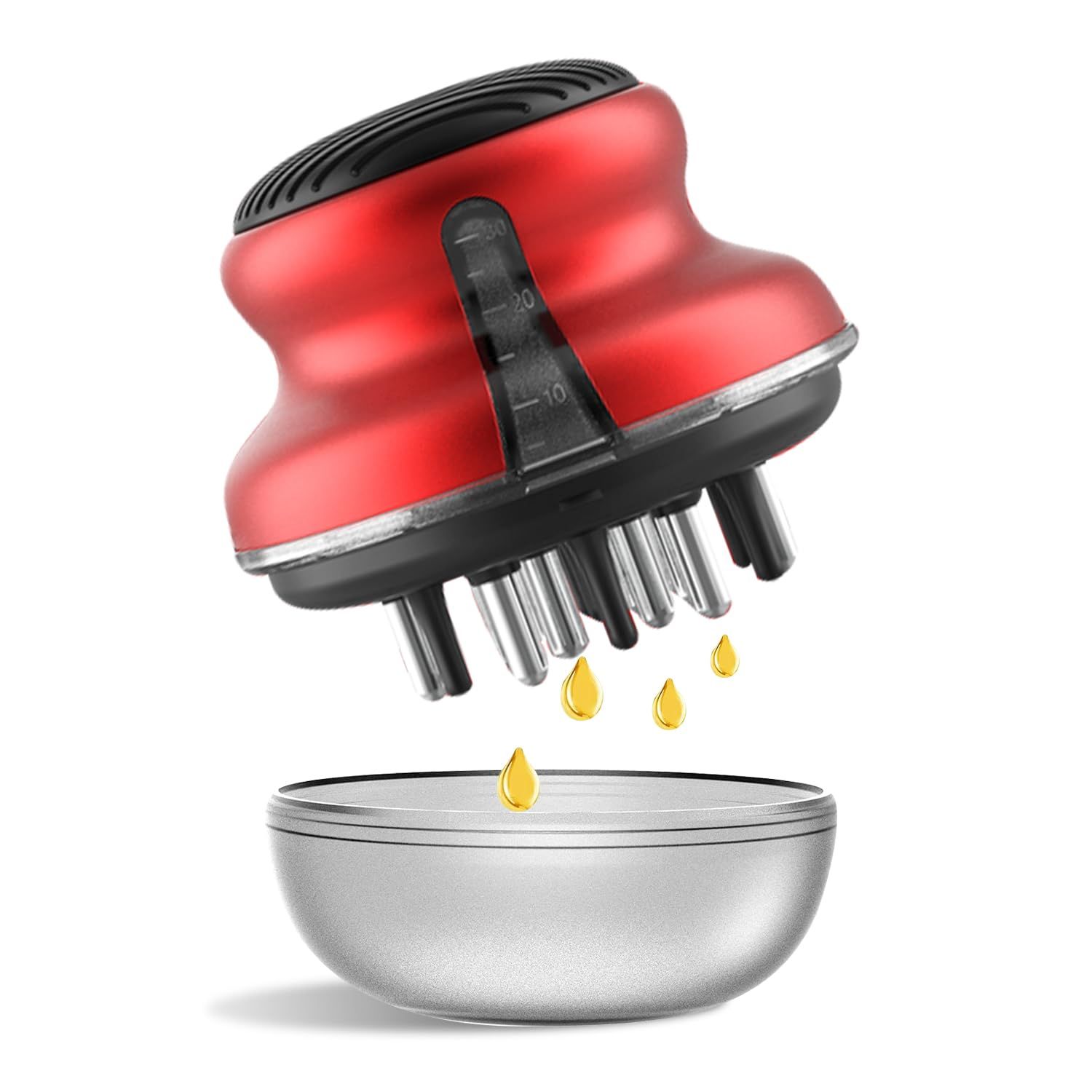 HUAYULINK Hair Oil Applicator Comb,Scalp Oil applicator Comb for for Hair Care,Hair Growth,Anti Hair Loss Lotion Dispenser,for Salon Care, OilyGreasy Hair