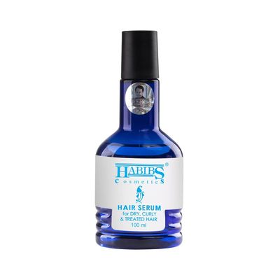 HABIBS COSMETICS Hair Serum Dry Curly Treated Hairs For Silky Smooth Hair Tames Frizzy Hair Tangle Free Frizz-Free Hair For All Types Of Hair 100 Ml Pack Of 1