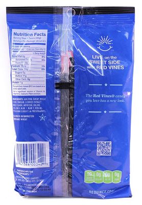 Red Vines Sugar Free Black Licorice, Soft Chewy Candy Twists, 5oz Bags (12 Pack)