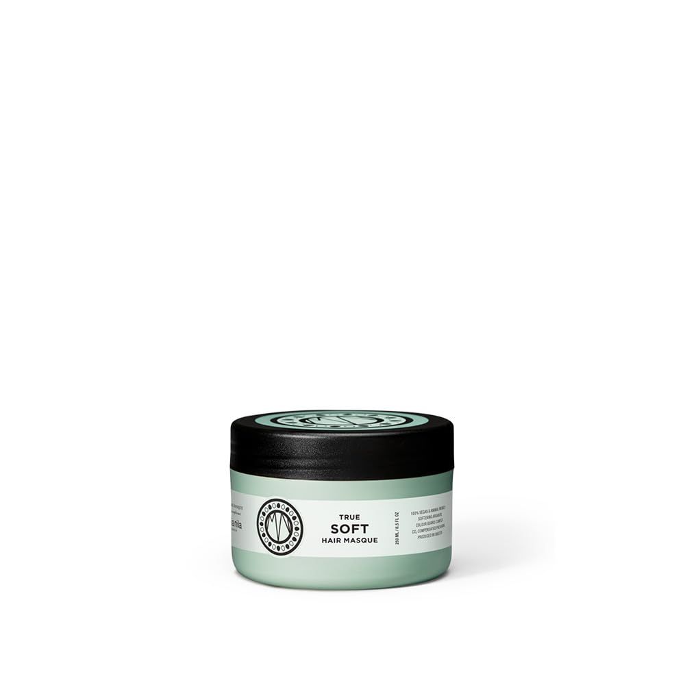 Maria Nila True Soft, Hair Mask 8.5 Fl Oz, For Dry Hair, Argan Oil Remoisturises Reduces Frizz, 100 Vegan SulfateParaben free