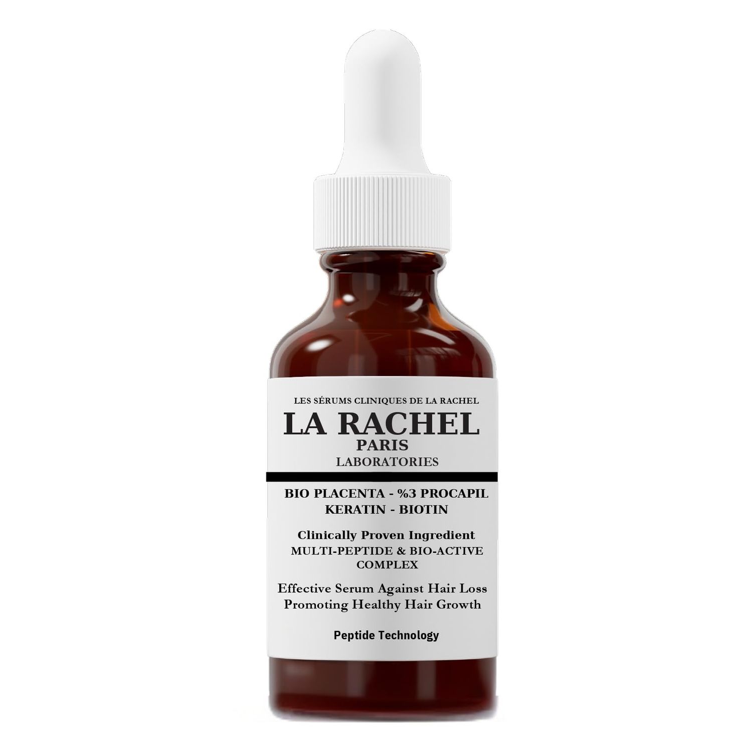 La Rachel Hair Serum for Hair Growth Loss Prevention - 2-in-1 Formula for Men and Women - Boosts Healthier Hair with Scientifically-Designed Treatment - Effective Hair Care Solution