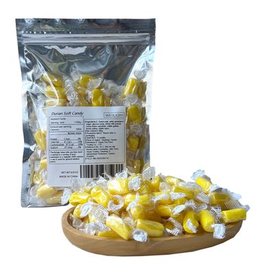 Durian candies 280g (9.87oz) Durian fruit drop,Chinese candy, Wedding candies, soft candy, vegetarian