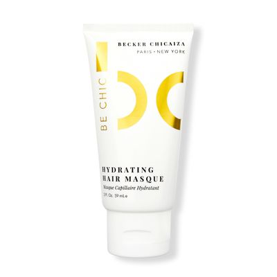 BE CHIC Mini Hydrating Hair Masque - Plant-Based, Damage Repair, Deep Conditioning, TSA-Approved, For All Hair Types