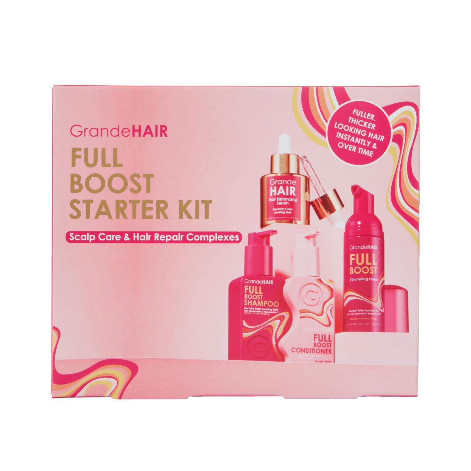 Grande Cosmetics GrandeHAIR Full Boost Starter Kit
