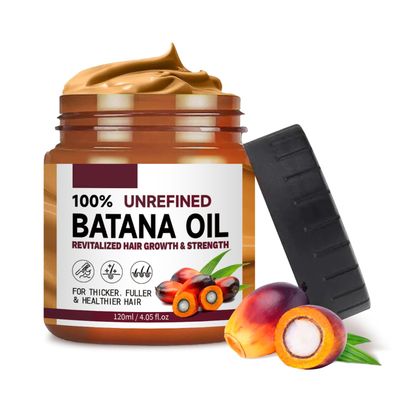 Batana Oil: 100 Pure, Natural Hair Growth Oil for All Hair Types, 120ml