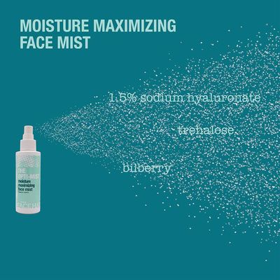 The Face Haus The Optimist Facial Mist Spray - Alcohol-Free Hydrating Spritz with 1.5 Hyaluronic Acid and Glycerin for Deep Hydration, 4 Oz