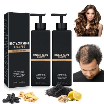 2PCS Root Activator Shampoo, Hair Growth Root Activator Shampoo,Nourishing Long Lasting Hair Care For Darker Thicker Hair,Natural Hair Regrowth Shampoos For Men Women
