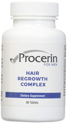 Procerin Tablets - Male Hair Growth Supplement -3 Month Supply (3 bottles - 90 tablets each)