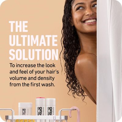 Boldify Thicken Volume Conditioner - Ultimate Biotin Formula for Hair Thickening, Split End Repair, Nourishment, and Fine or Oily Hair for Women Men