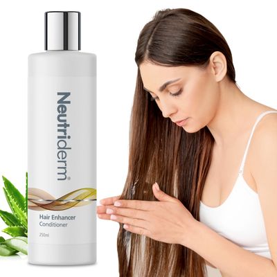 Neutriderm Hair Enhancer Conditioner, Thickening and Strengthening Conditioner, Boosts Hair Thickness and Fullness, Hydrating Formula for Thicker-looking Hair 250ml (8.45 fl oz)