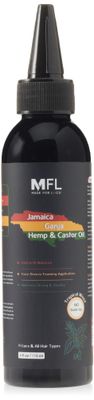 Made For Locs Jamaica Ganja Hemp Locs Oil Lightweight, Foaming, Conditioning Oil with Tropical Scent - Ideal for Locs Dreadlocks, 4 oz