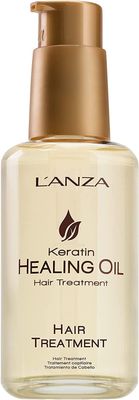 L&#39;ANZA Keratin Healing Oil Hair Treatment, Hair Oil Revives Nourishes Dry Damaged Hair Scalp, Sulfate Free with Phyto IV Complex, Cruelty Free Volumizing Hair Care with UV Protection (6.2 Fl Oz)