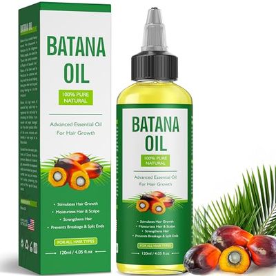 ZIIDII Batana Oil for Hair Growth 100 Pure and Natural Raw Batana Oil Organic Hair Oil from Honduras, Promotes Hair thickness and Repair Damaged Hair, 120ml
