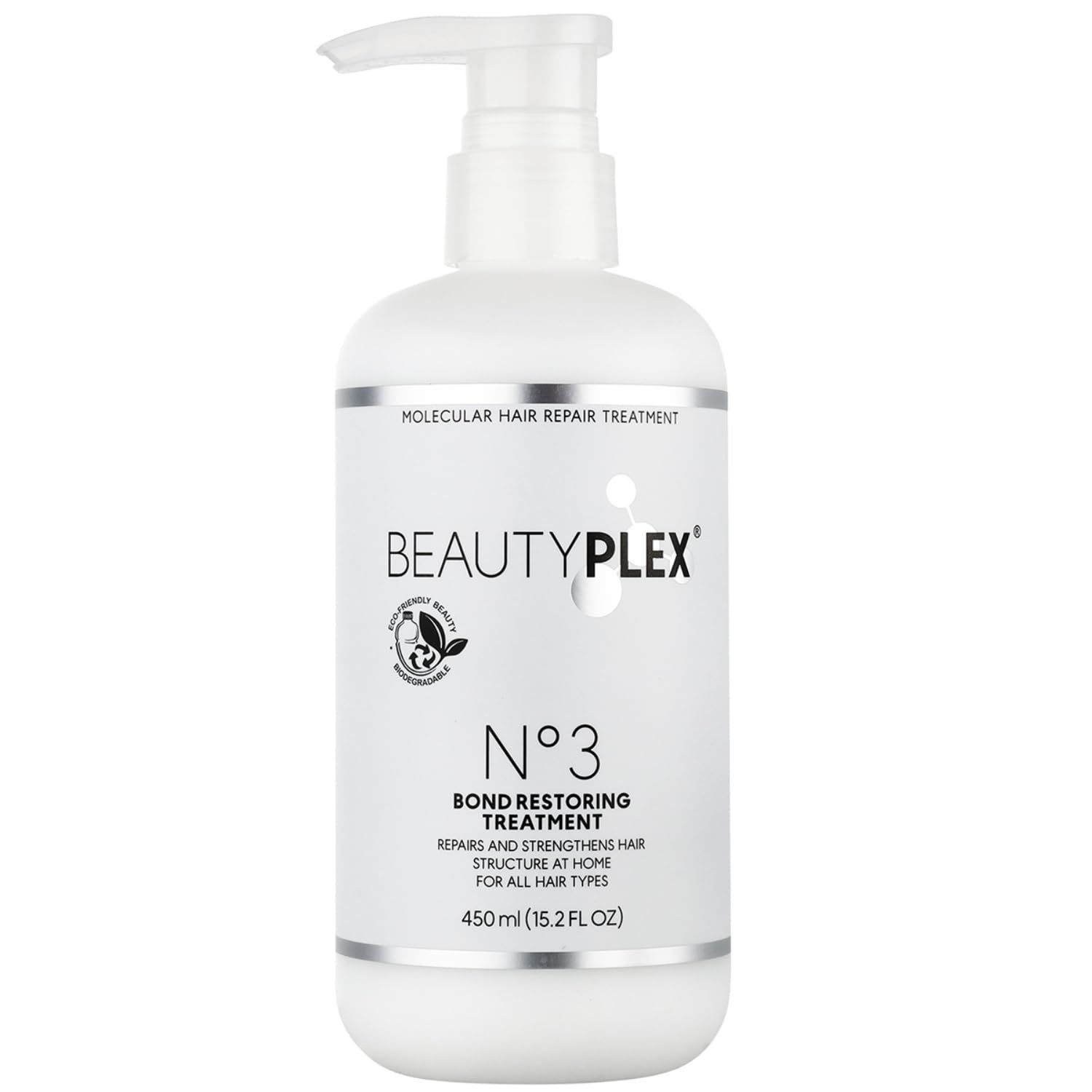 Beautyplex 3 Repair Protein Hair Treatment Fino Hair Mask for Damaged Hair Deep Conditioning Hair Mask Bio Complex Bond Restoring. 450 ml.
