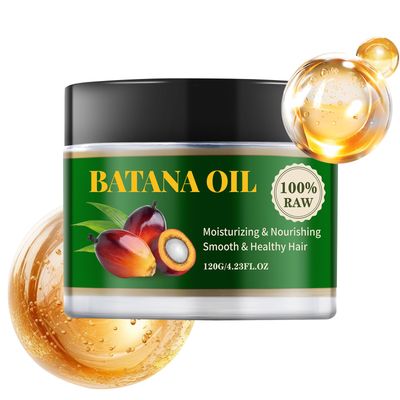 BYOTOUTY Batana Oil for Hair Growth, Raw Authentic Dr Sebi Batana Hair Oil, Unrefined Batana Hair Mask for Women Men, Enhances Hair Thickness, Prevents Loss, Repairs Split Ends