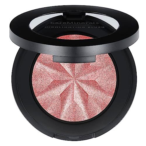 bareMinerals Gen Nude Highlighting Blush, 2-in-1 Blush Highlighter Hybrid, Silky Blendable Makeup, All-Day Wear, Talc Free, Vegan