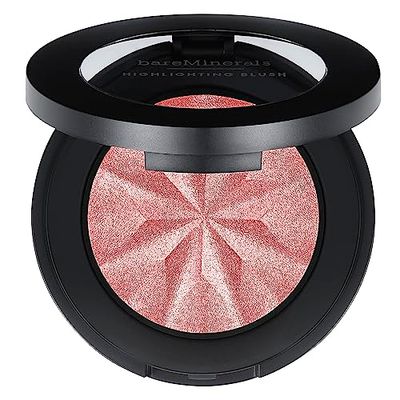 bareMinerals Gen Nude Highlighting Blush, 2-in-1 Blush Highlighter Hybrid, Silky Blendable Makeup, All-Day Wear, Talc Free, Vegan