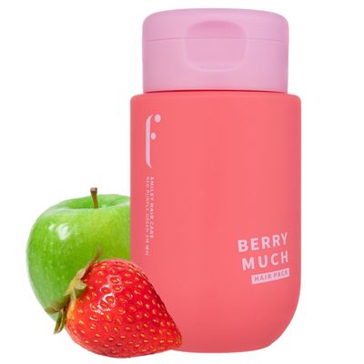 FLABOIS Leave-In Hair Mask - Berry Much, Apple Scent, No-Wash Treatment with 4-Berry Complex and Essential Oils for Dry, Damaged Hair, Split Ends Breakage, Infused with Biotin Vitamins, 10 Fl oz