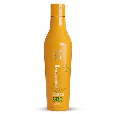 GK HAIR Hemp Shampoo Hydrating Strengthening Color Treated Damaged Repair Provides Nourishing Shine Natural Organic Vegan Sulfate Paraben Free (Shampoo)