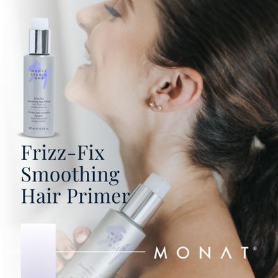 MONAT Studio One Frizz-Fix Leave-In Smoothing Hair Primer - Extended Style Duration - Easy Application - Daily Use - Color-Safe - Lightweight Formula