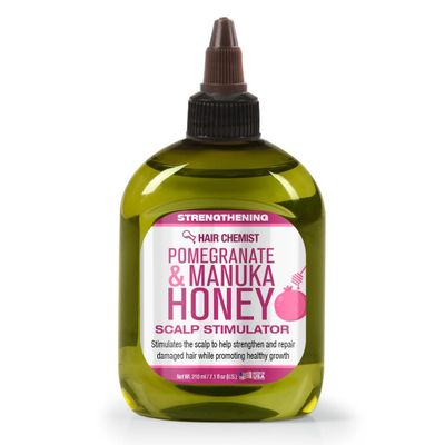 Hair Chemist Pomegranate Manuka Honey Strengthening Scalp Stimulator 7.1 oz. - Deep Scalp Hair Oil Treatment